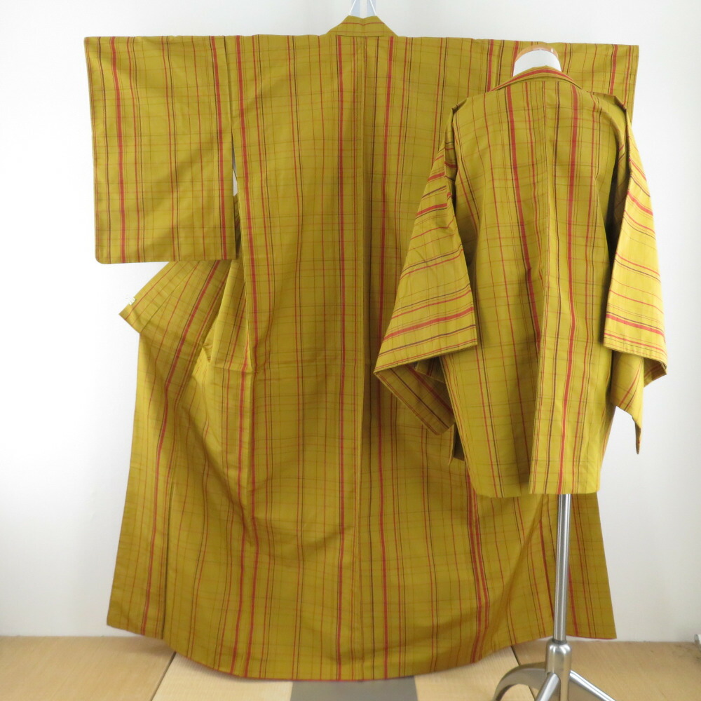 楽天市場】【訳あり】お正月 着物 ウール アンサンブルツバキ柄 紺地