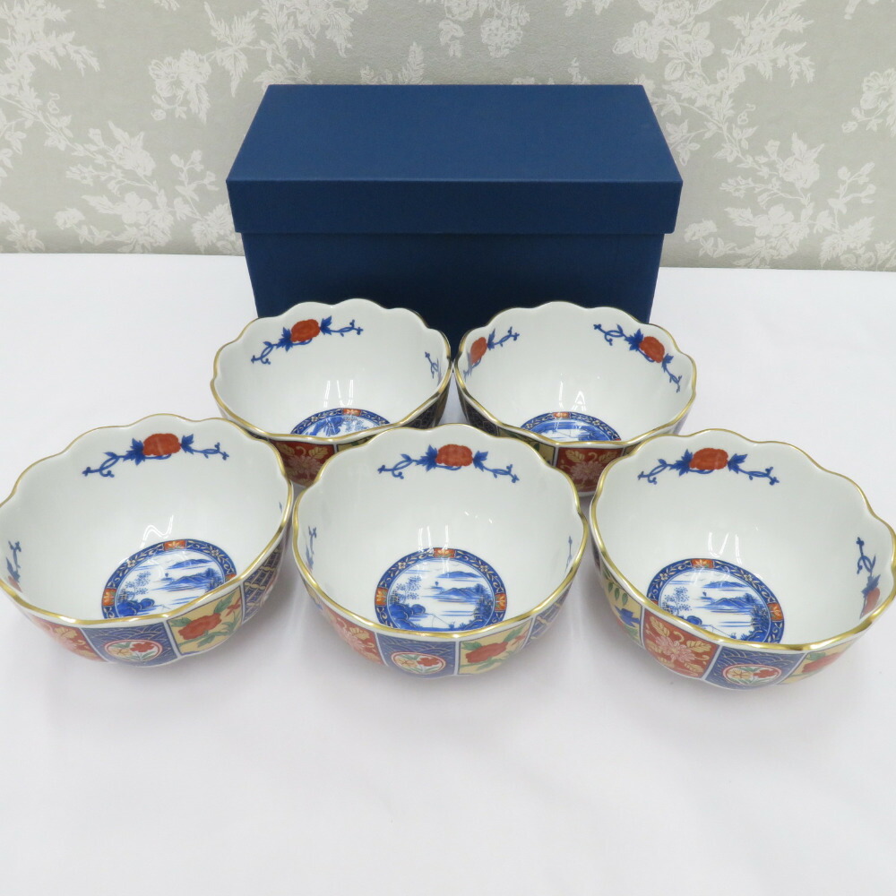 新品未使用　ビンテージ　皿　愛陶　aito　家庭揃　菊唐草　セット　8枚　箱付き 新品未使用 ビンテージ 皿 愛陶 aito 家庭揃 菊唐草 セット 8枚 箱