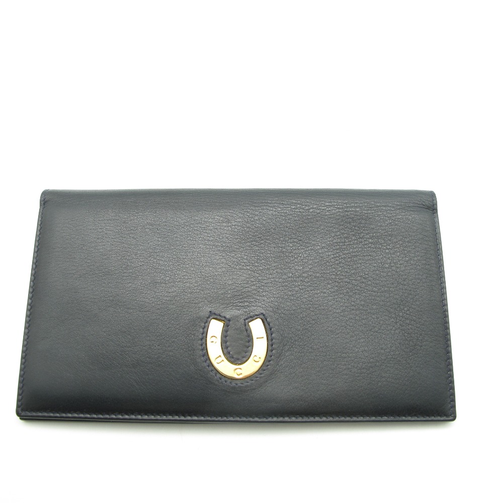 GUCCI　二つ折り　長財布 GUCCI [在庫処分] グッチ 財布 長財布 かぶせ 二つ折り財布 GG