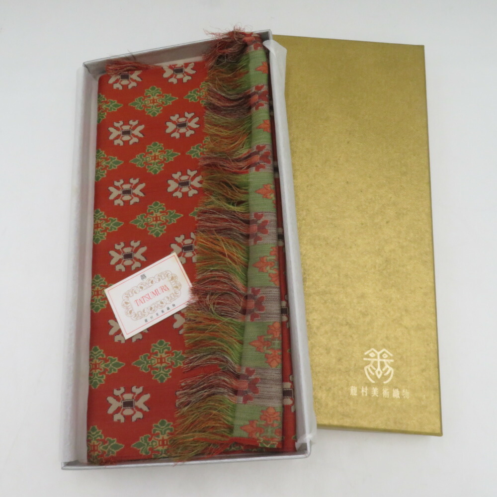 龍村美術織物　美しいテーブルクロス•タペストリー　絹（シルク）100% 龍村美術織物 美しいテーブルクロス•タペストリー 絹（シルク）100%