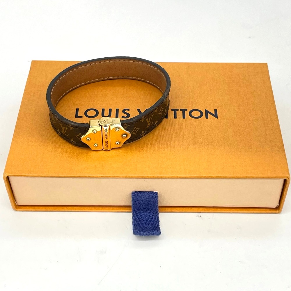 【美品】ルイヴィトン ブレスレット ブラスレ メダル・ミス ウィンザー LVロゴ ルイ・ヴィトン(LOUIS VUITTON)ルイ・ヴィトン ブラスレ