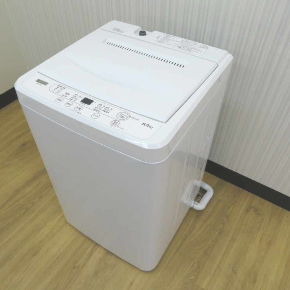 ☆中古 激安！！ ヤマダ電機 6.0kg洗濯機 2019年製 YWM-T60G1 幅53