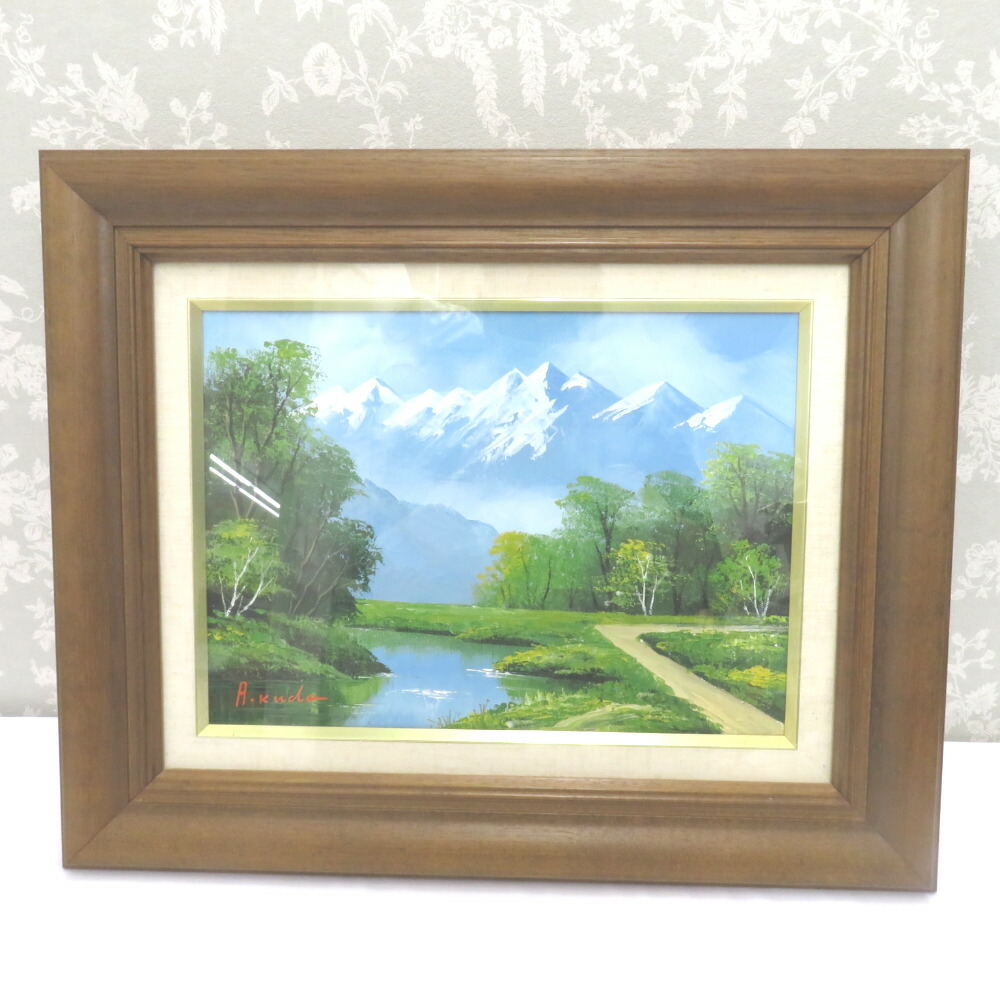楽天市場】齋藤玄昌實 雄勝石絵作家 雄勝石絵 骨董品 古道具