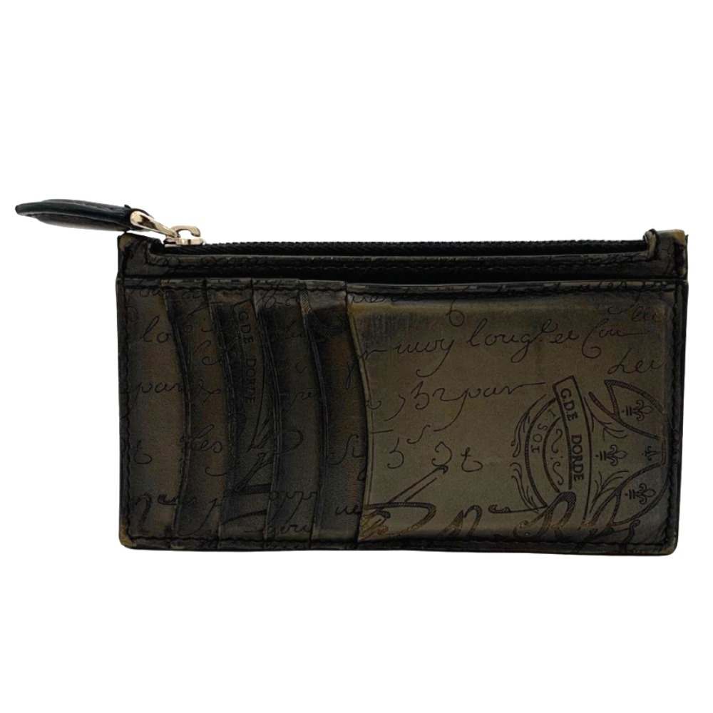 Berluti Botier ブラックレザー ケース Berluti Botier ブラックレザー ケース Berluti Botier ブラックレザー