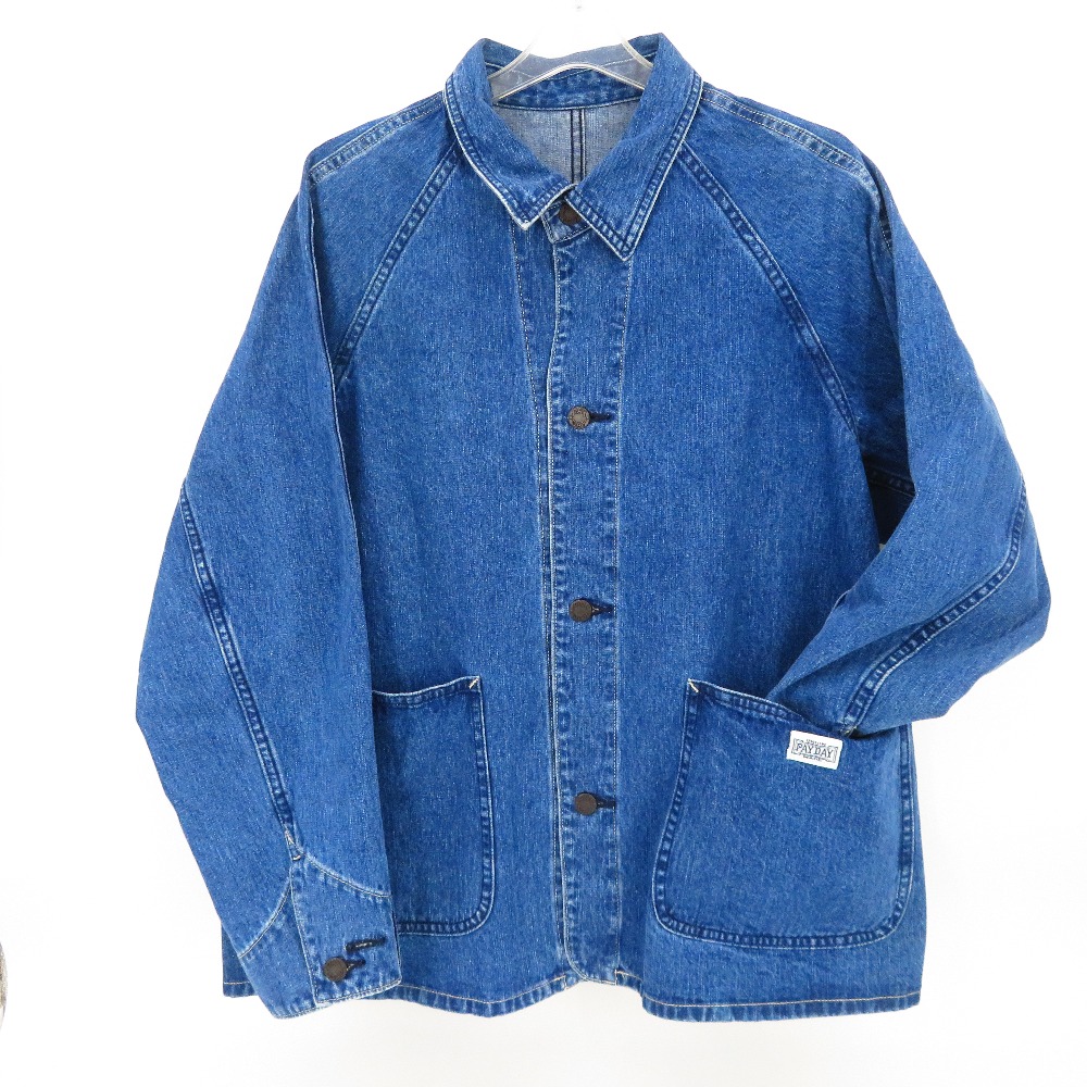 楽天市場】PAY DAY 50s Zip Jacket / chambray lined work / Black