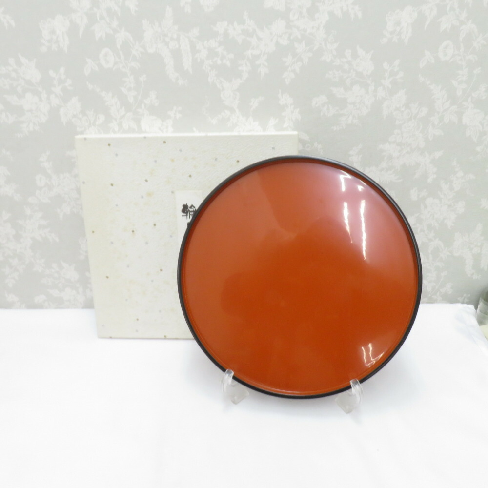 楽天市場】骨董・民芸品 輪島塗 菓子鉢 菓子盆 菓子器 漆器 無地 黒 朱