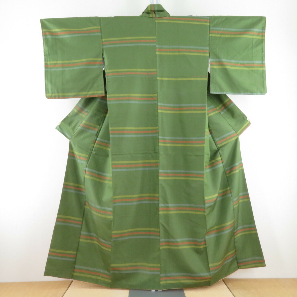 楽天市場】単衣 着物 大島紬 木立模様 7マルキ 焦げ茶色系 Sサイズ 紬