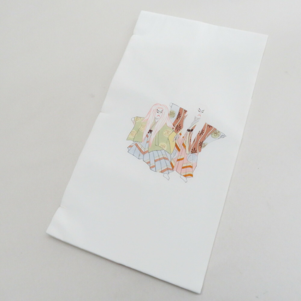 名古屋帯 塩瀬 染帯 白色ｘ多色 白連獅子紋様 正絹 お太鼓柄 カジュアル 仕立て上がり 着物帯【中古】