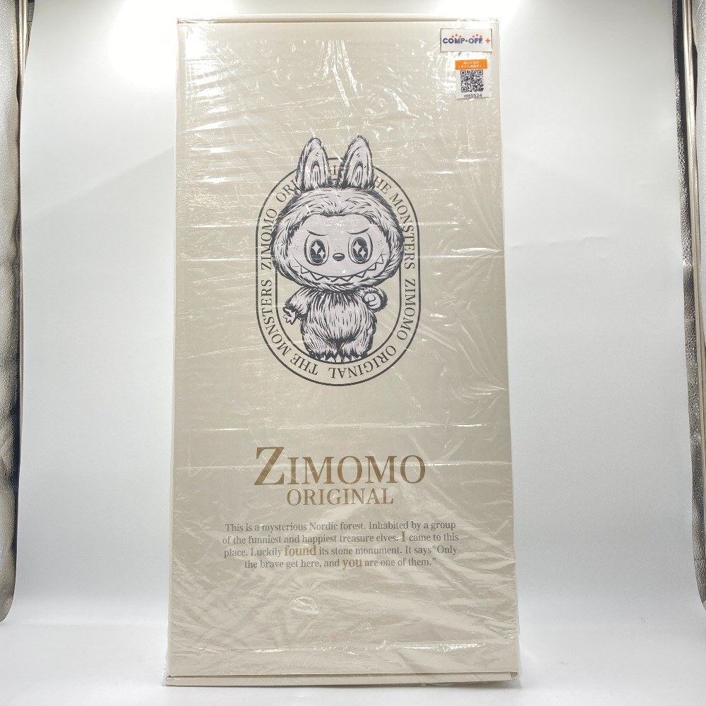 ZIMOMO 茶色 THE MONSTERS I FOUND YOU ショッパー付き ぬいぐるみ 未開封品【中古】