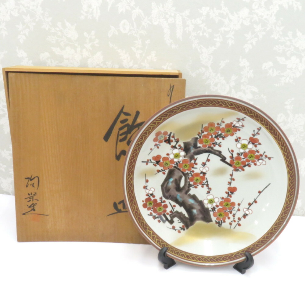 楽天市場】九谷焼 明治期 九谷大鉢【骨董磁 骨董品 美術品 大鉢 39cm