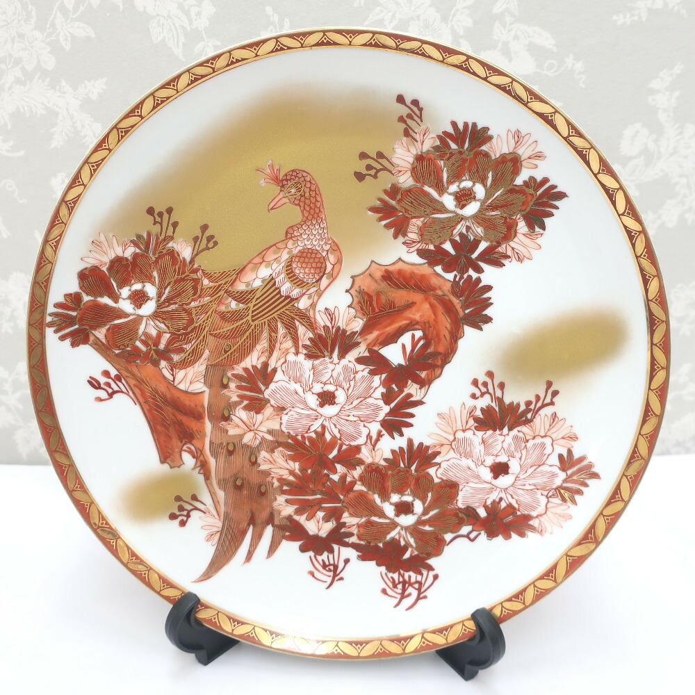 楽天市場】九谷焼 雛の図皿 ゴールド マルチカラー 磁器 香淳皇后 昭和