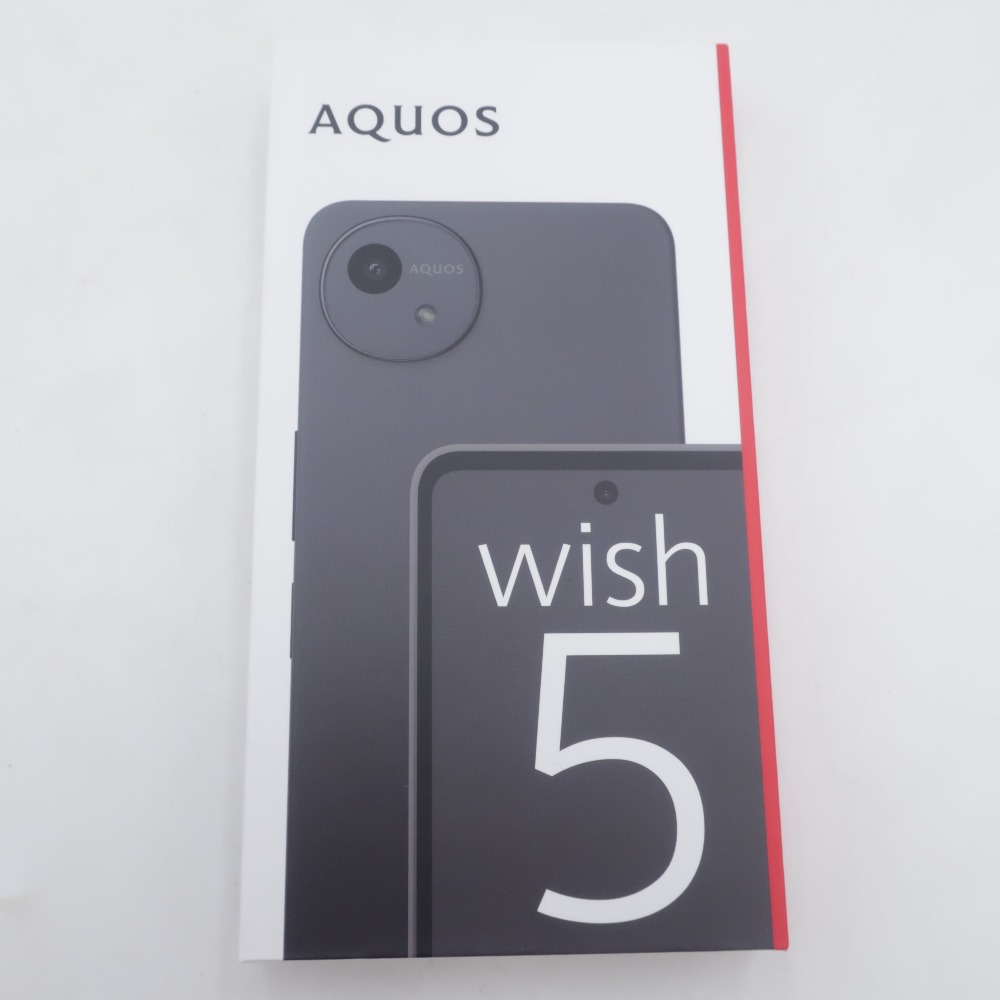 楽天市場】【新品未使用】 SIMフリー AQUOS wish 5 ワカバ スマホ