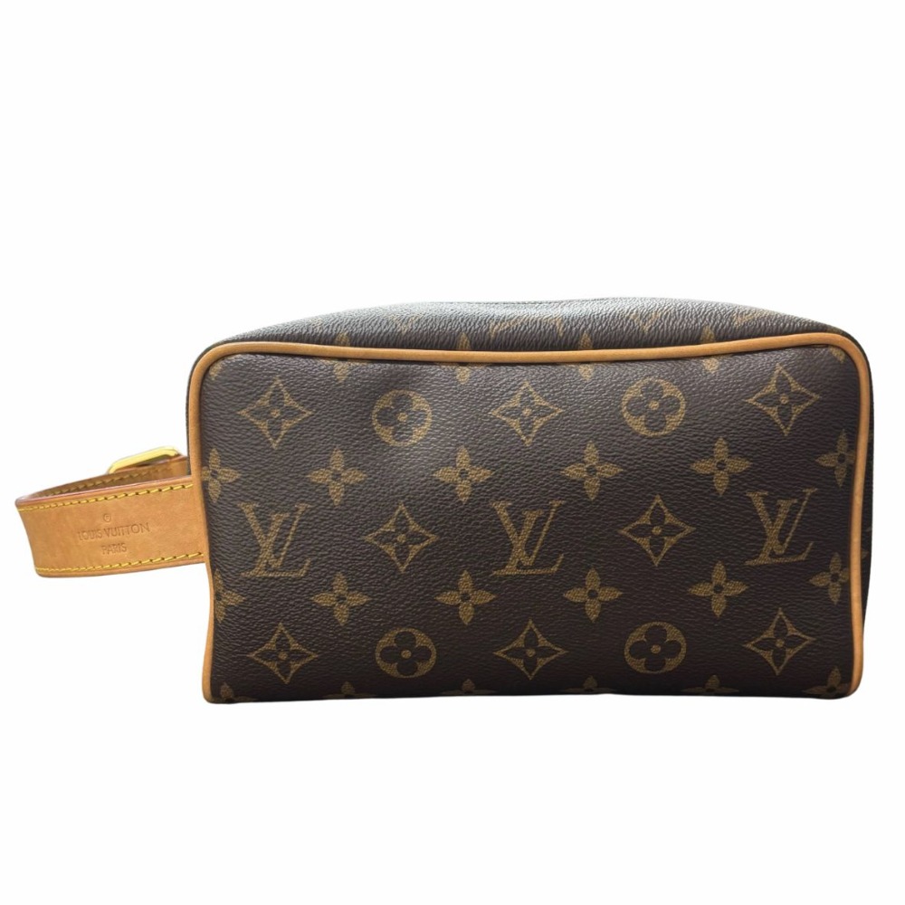 ルイヴィトン セカンドバッグ M83112 モノグラム ロッカー ドップ キット PVC レザー ゴールド金具 RFID内蔵 メンズ LOUIS VUITTON【中古】|ココロード 店