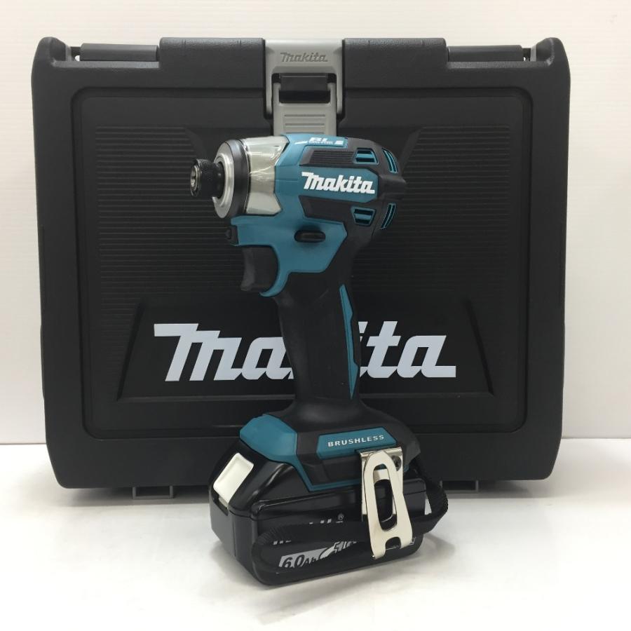 大好き makita マキタ 18V 6.0Ah 充電式インパクトドライバ 青 ケース