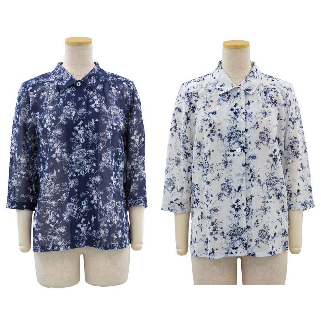 昭和31年／真夏の簡単服とブラウス。婦人生活付録❽。【148ページ　シミ　汚れ】 昭和31年／真夏の簡単服とブラウス。婦人生活付録➇。【148