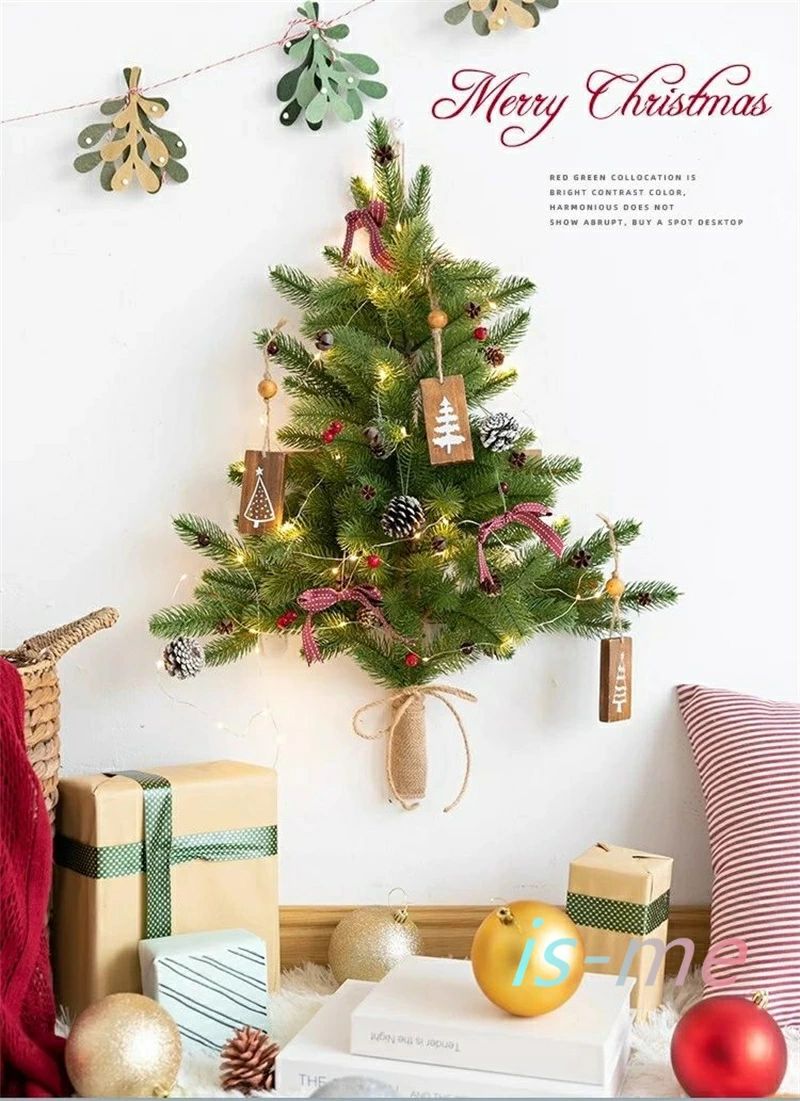 クリスマスツリー 壁掛け ハンギングツリー ウォールツリー 樅 北欧 おしゃれ ブランシェ ナチュラル ヌードツリー