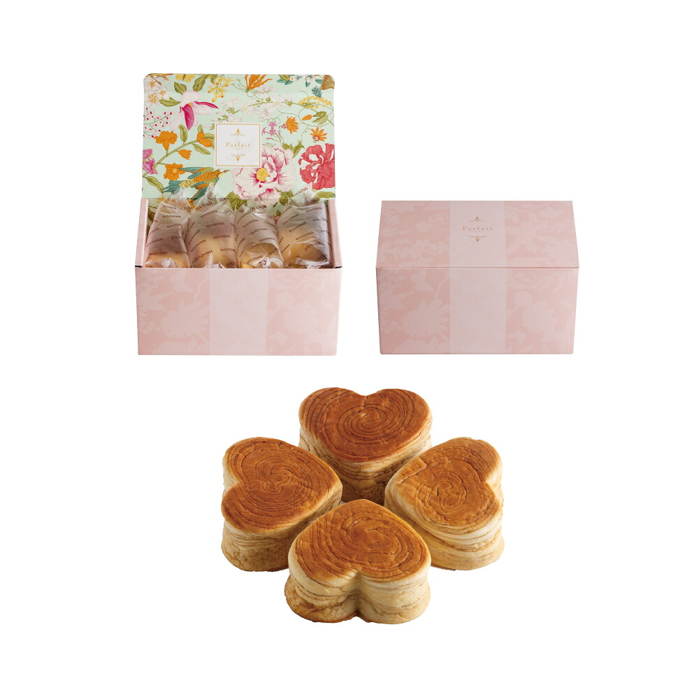 【15日限定P5倍+200円OFFクーポン】 Parfait 四葉のハートデニッシュ 【10個セット】 【sunveil】 プチギフト 卒園 卒業 母の日 センスのいい 退職 結婚式 出産 育休 お世話になりました 可愛い 卒業 卒園 200円以下 名入れ 内祝 お見送り お礼 お返し