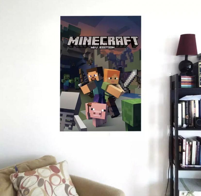 楽天市場 マインクラフト スティーブ ウォールステッカー 壁シール ステッカー 壁紙 Cocosmile