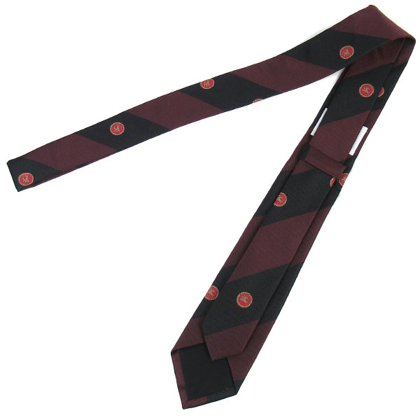 バーバリー ロンドン Burberry ネクタイ メンズ シルク イタリア製 ロイヤルクレスト ストライプ 送料無料 ブランド バーバリー正規品販売店 直営アウトレット店より直輸入 あす楽 Brocamarketing Com