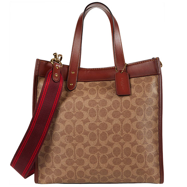 コーチ COACH バッグ レディース トートバッグ トート 2Way シグネチャー かばん 鞄 【送料無料】 ブランド コーチ正規品販売店 直営アウトレット店より直輸入