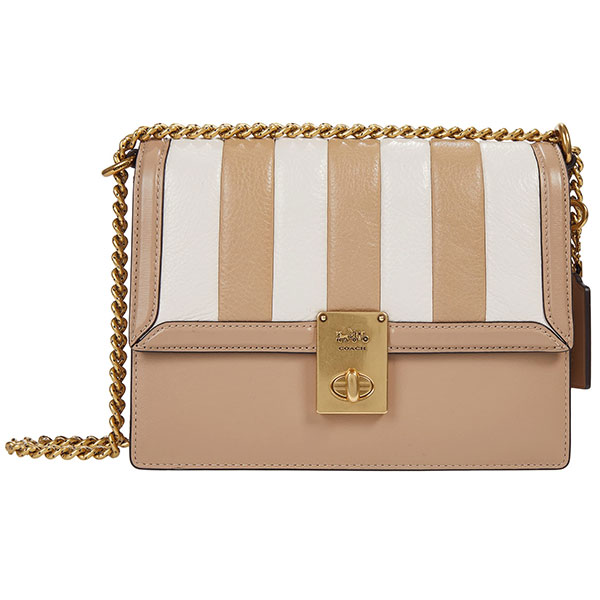 コーチ COACH バッグ レディース ショルダーバッグ キルティング レザー ストライプ かばん 鞄 【送料無料】 ブランド コーチ正規品販売店 直営アウトレット店より直輸入|ブランドバッグ専門店COCO STYLE