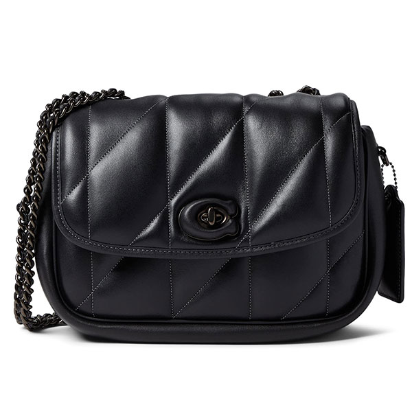 楽天市場】コーチ バッグ COACH キルティング デニム 巾着 斜めがけ