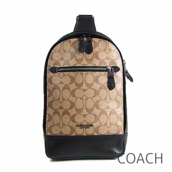 楽天市場 コーチ Coach バッグ メンズ ワンショルダーバッグ ボディバッグ シグネチャー かばん 鞄 送料無料 ブランド コーチ正規品販売店 直営アウトレット店より直輸入 あす楽 ブランドバッグ専門店coco Style