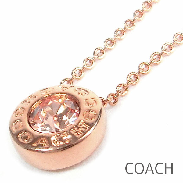 母の日無料ラッピング！ コーチ COACH ネックレス レディース ペンダント アクセサリー ジュエリー 【送料無料（ネコポス メール便）】 ブランド コーチ正規品販売店 直営アウトレット店より直輸入