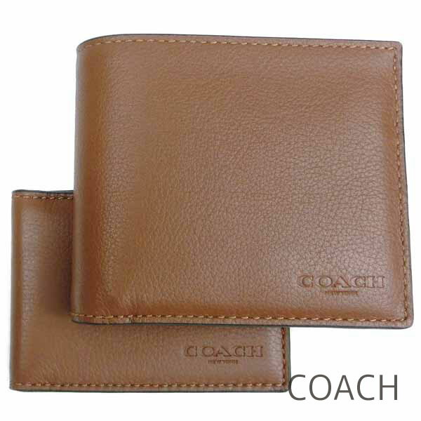 コーチCOACH メンズ 二つ折り 札入れ 取り外しカードケース シグネチャー コーチCOACH メンズ 二つ折り 札入れ 取り外しカードケース