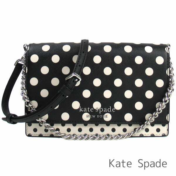 ケイトスペード kate spade バッグ レディース ショルダーバッグ 2Way 水玉模様 ドット柄 肩掛け・斜めがけ可能 かばん 鞄 【送料無料】 ブランド ケイトスペード正規品販売店 直営アウトレット店より直輸入 ｜ブランドバッグ専門店COCO STYLE