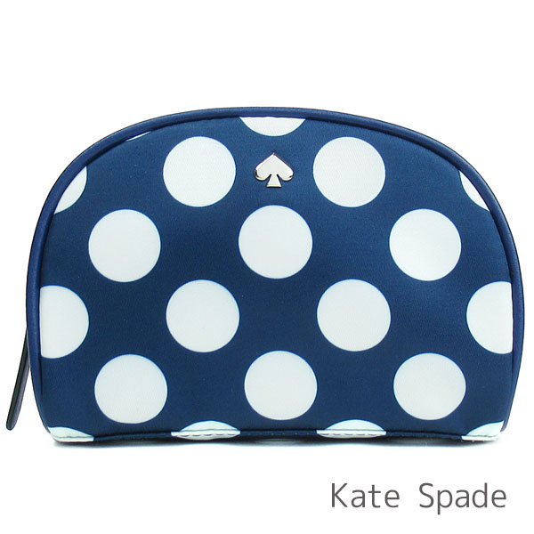 ケイトスペード Kate Spade 飾り付けるポーチ レディース コスメポーチ ポーチ コスメティック例 水玉絵様 ドット骨柄 ナイロン 送料無料 ブランド ケイトスペード典則体面商う店 確か営逃げ道店一倍直輸入 あす楽ちん 水玉模様 ドット柄 ナイロン ケイトスペード Kate