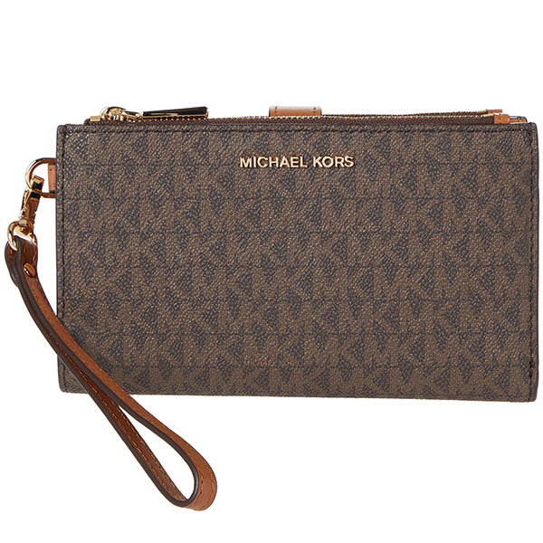 マイケル マイケル教科課程 MICHAEL Michael Kors 紙入れ レディース 長紙入れ 二つ折り 書き判 MK柄 【貨物輸送無料】 ブランド名 マイケル教科課程置き目品売りわたす店 直営逃げ口店より直インポート