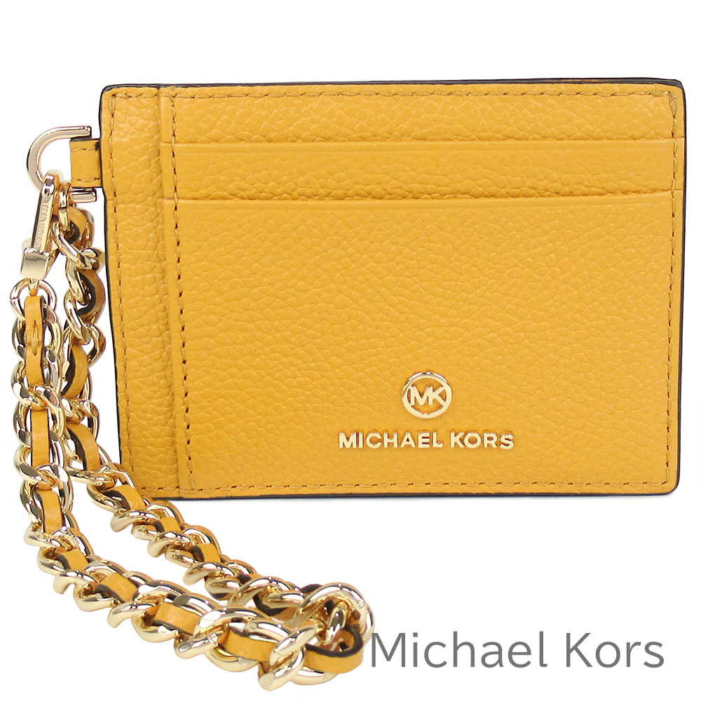★MichaelKors★マイケルコース キラキラ ゴールド カードケース 財布 MICHAEL KORS - ☆MichaelKors☆マイケルコース キラキラ