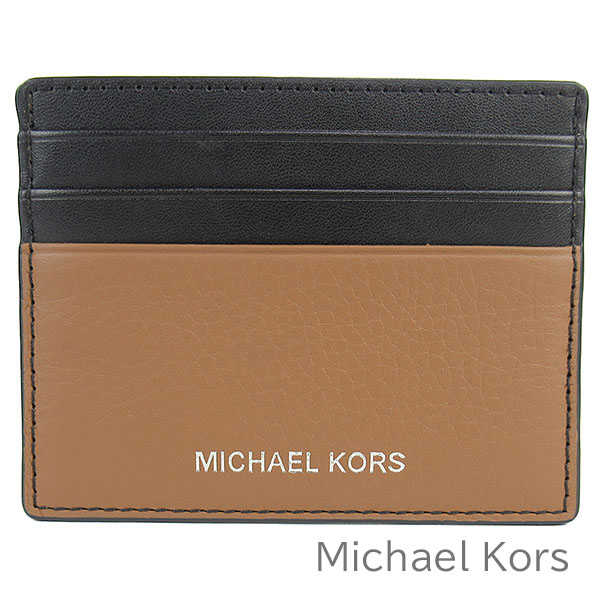 母の日無料ラッピング！ マイケル マイケルコース MICHAEL Michael Kors パスケース メンズ レディース 定期入れ IDケース カードケース レザー 【送料無料（ネコポス メール便）】 ブランド マイケルコース正規品販売店 直営アウトレット店より直輸入