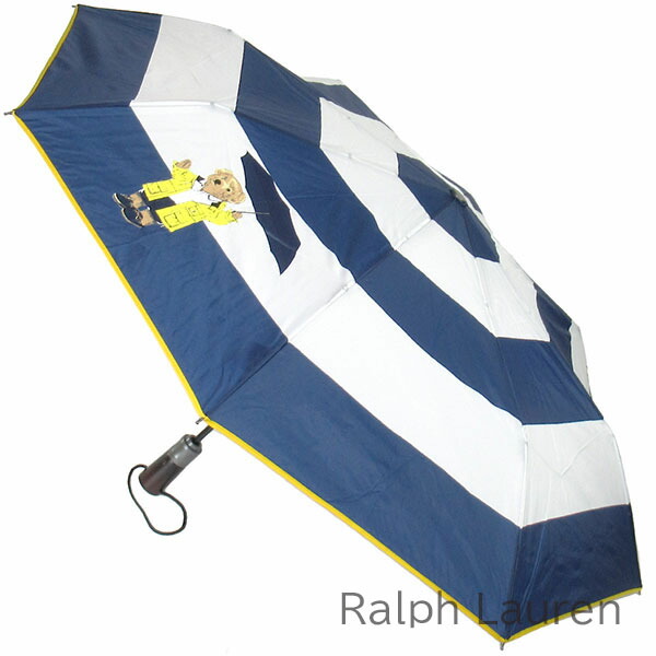ポロ ラルフローレン Polo Ralph Lauren 折りたたみ傘 メンズ レディース ラルフ 折り畳み傘 アンブレラ クマ 熊 ベアー ブランド ラルフローレン正規品販売店 直営アウトレット店より直輸入