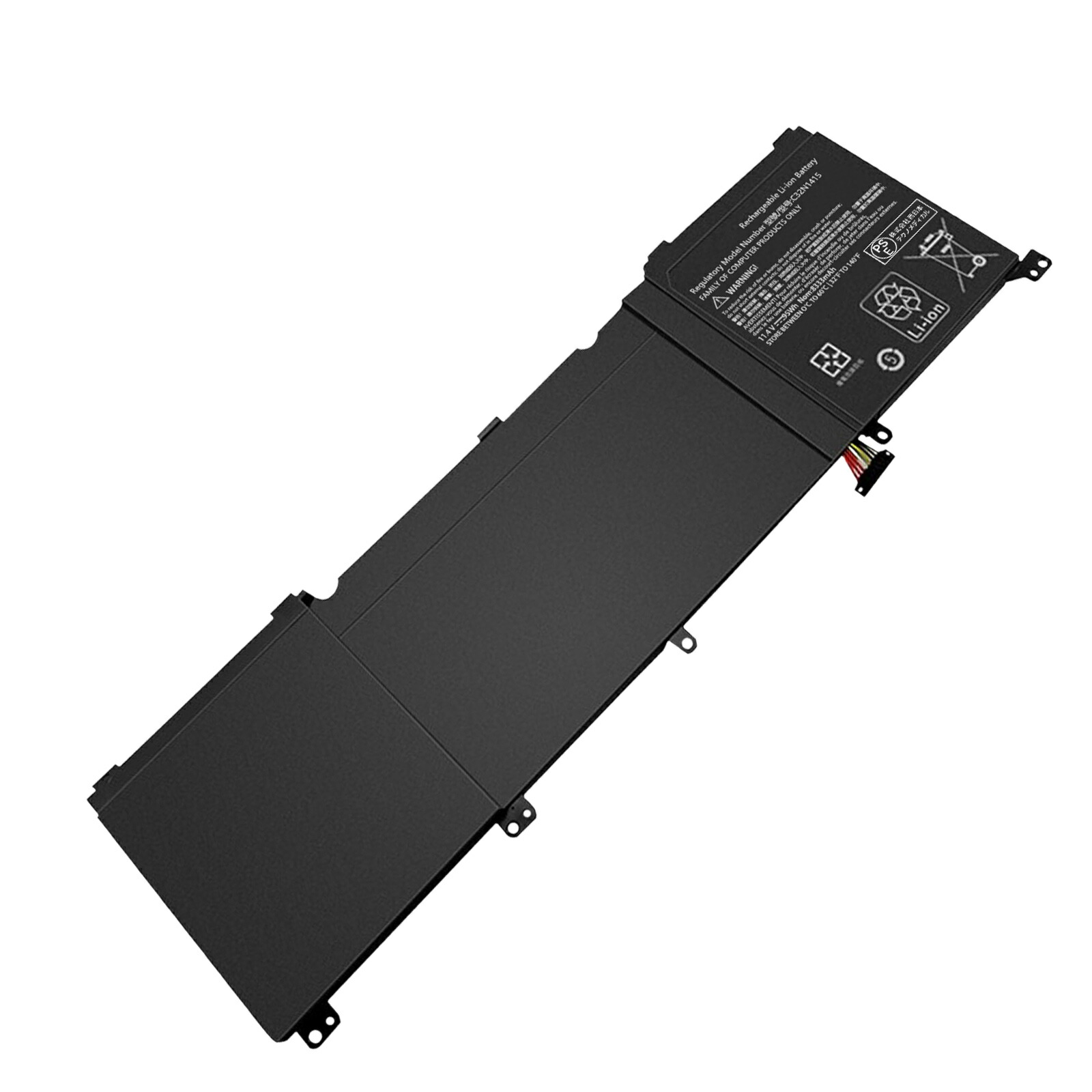 【1035円OFF&P5倍】1200新品 ASUS C32N1415 互換バッテリー【95Wh 11.4V】対応用 1年保証 高性能 PSE認証 互換バッテリパック YCU 135 3328FC-XIJP|ココテクノ