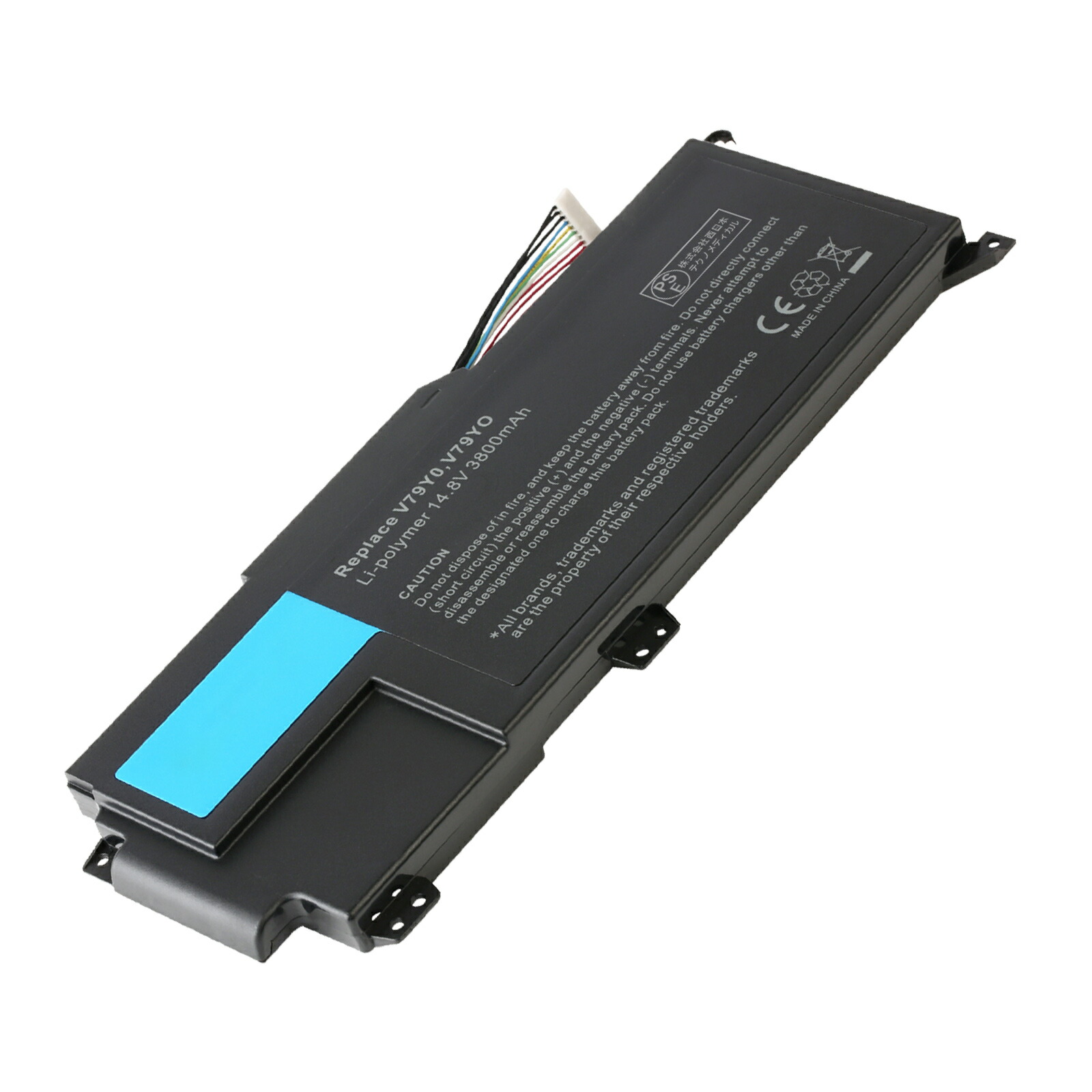 【385円OFF\u0026P10倍】1200新品 DELL V79Y0 取り替えっこ蓄電池【3800mAh 14.8V】対適用業務 1年引き受ける 高性能 PSE公証 取り替えっこバッテリ風呂敷き包み YCT 43 3622FC-XIJP