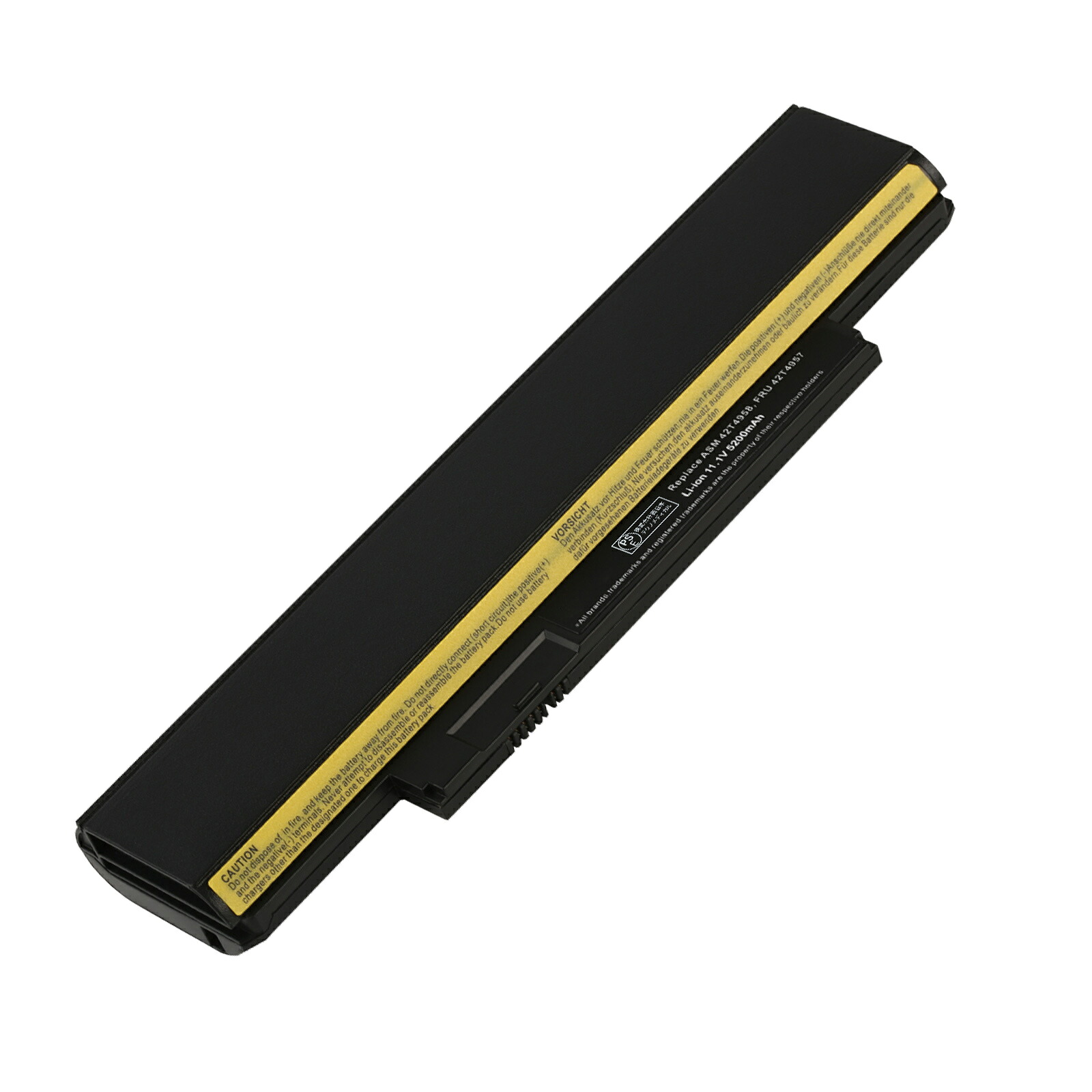 【380円OFF\u0026P10倍】新品 LENOVO FRU 42T4947 取り替えっこ蓄電池【5200mAh 11.1V】対適用業務 1年引き受ける 高性能 PSE公証 取り替えっこバッテリ容器に並べる YCU 273 2025CF-XIJP