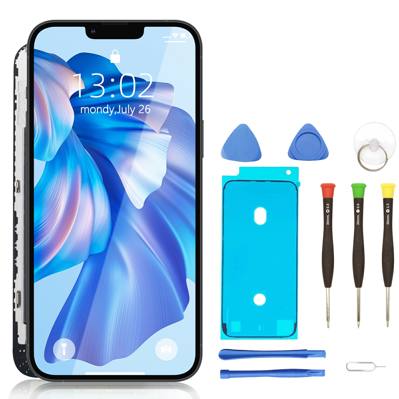 ③【純正★工具付き】iPhone 13 mini液晶パネル 防水テープ付き Amazon.co.jp: SRJTEK For iPhone 13 Mini IPS 液晶パネル
