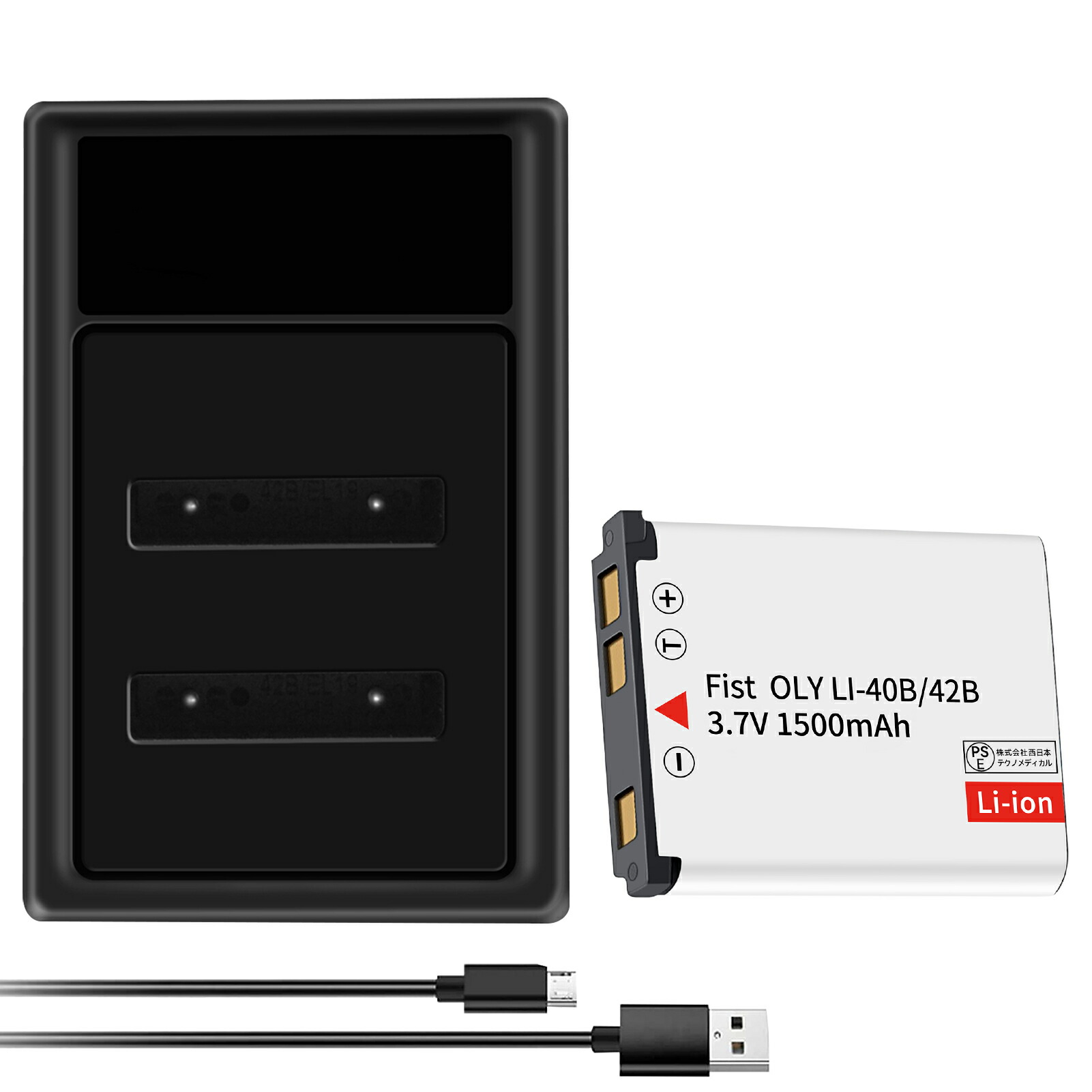『新品バッテリー』OLYMPUS CAMEDIA FE-220 コンデジ Amazon.com: VINTRONS Replacement Battery for Olympus FE-220