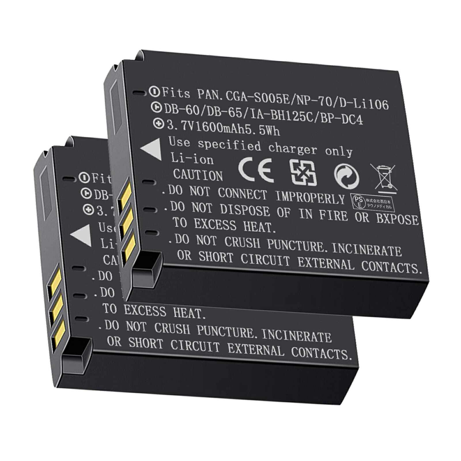 【楽天市場】【300円OFF&P10倍】【大容量+1600mAh】新品 Panasonic DMW-BCC12 互換バッテリー 対応用 1年 ...