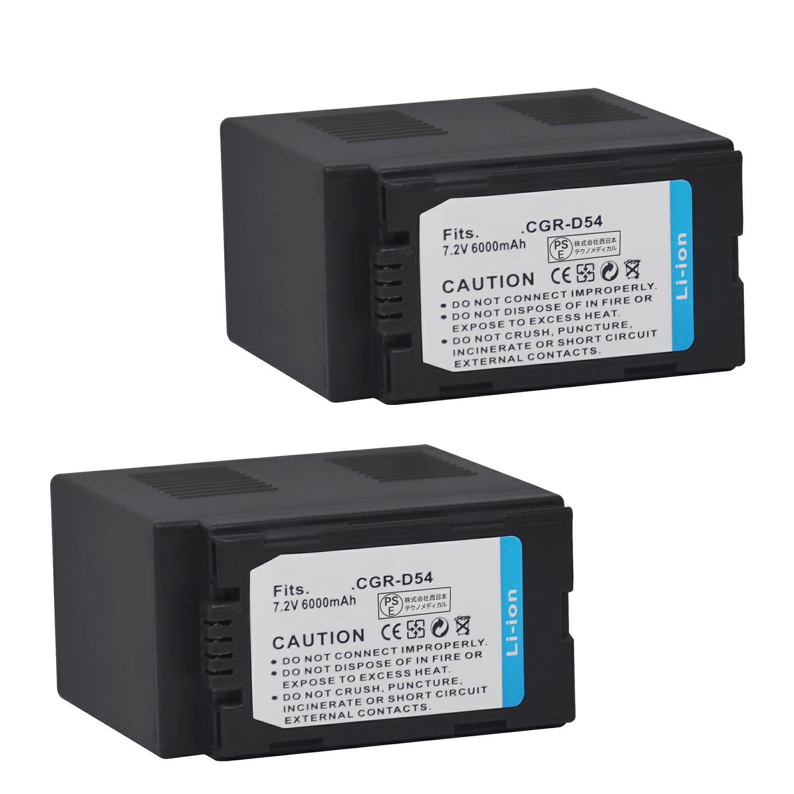 【1025円OFF&P10倍】新品 Panasonic CGR-D54 互換バッテリー【6000mAh 7V】対応用 1年保証 高性能 リチャージャブルバッテリー リチウムイオンバッテリー デジタルカメラ デジカメ 充電池 YGC 2025GC-XIJP