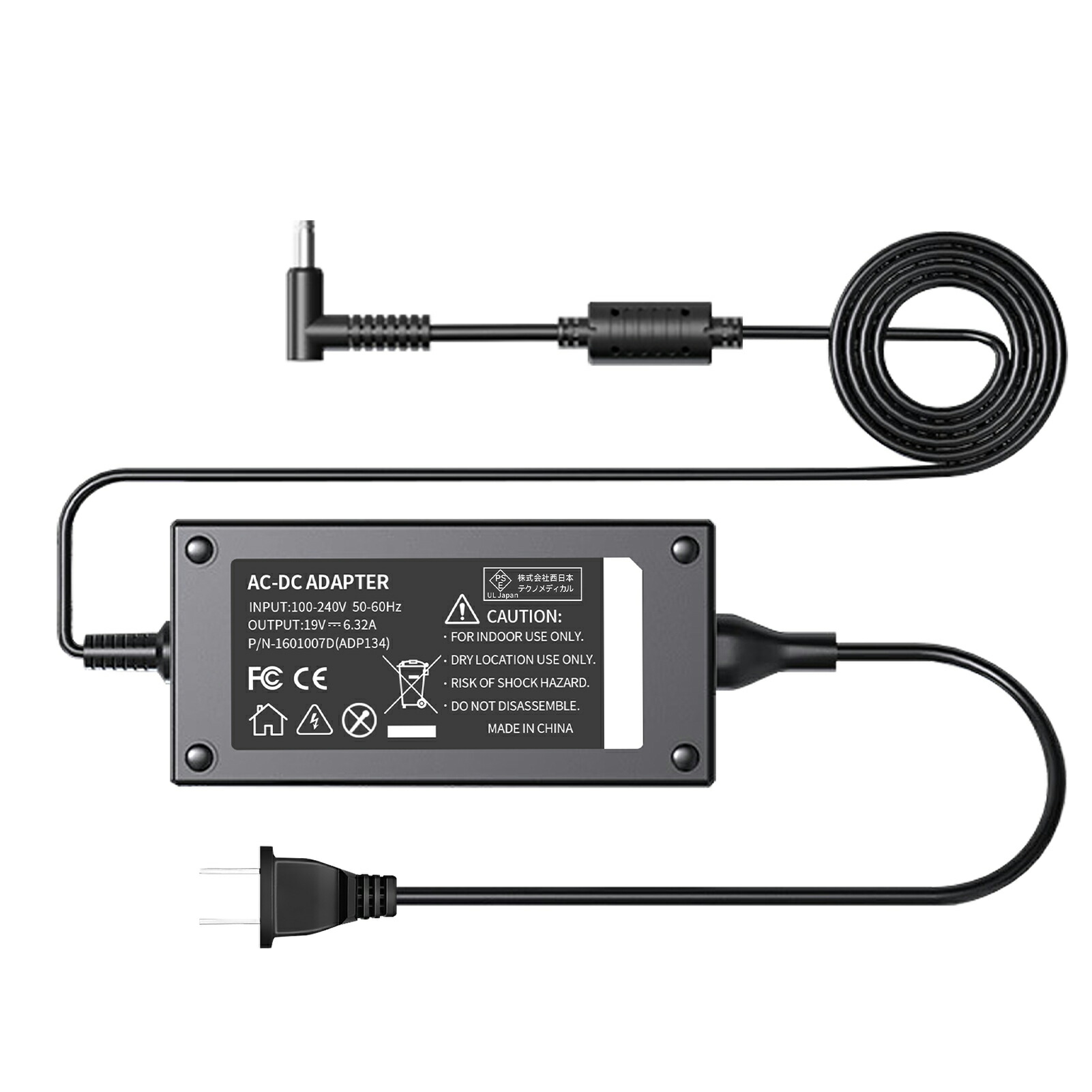 【5倍ポイント】【新品は1年保証】 Chicony A120A007L 互換電源アダプター 118 対応用 充電器 19V 0.1mAh 118wh 交換電源アダプタ【高品質・電源ケーブル付き】 PSE認証 ZBQ 2026BQ-XIJP