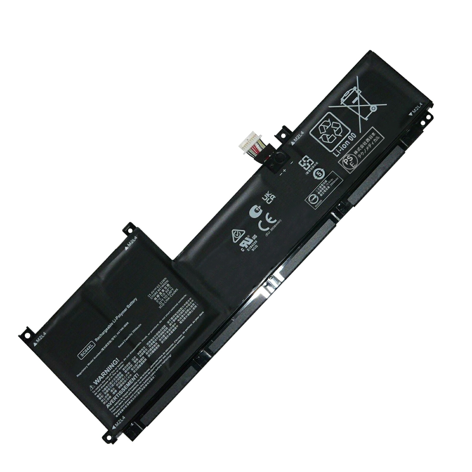 【1035円OFF&P5倍】新品 HP HSTNN-IB9R 互換バッテリー【3906mAh 15V】対応用 1年保証 高性能 PSE認証 互換バッテリパック YFX 2025FX-XIJP｜ココテクノ 8,490円
