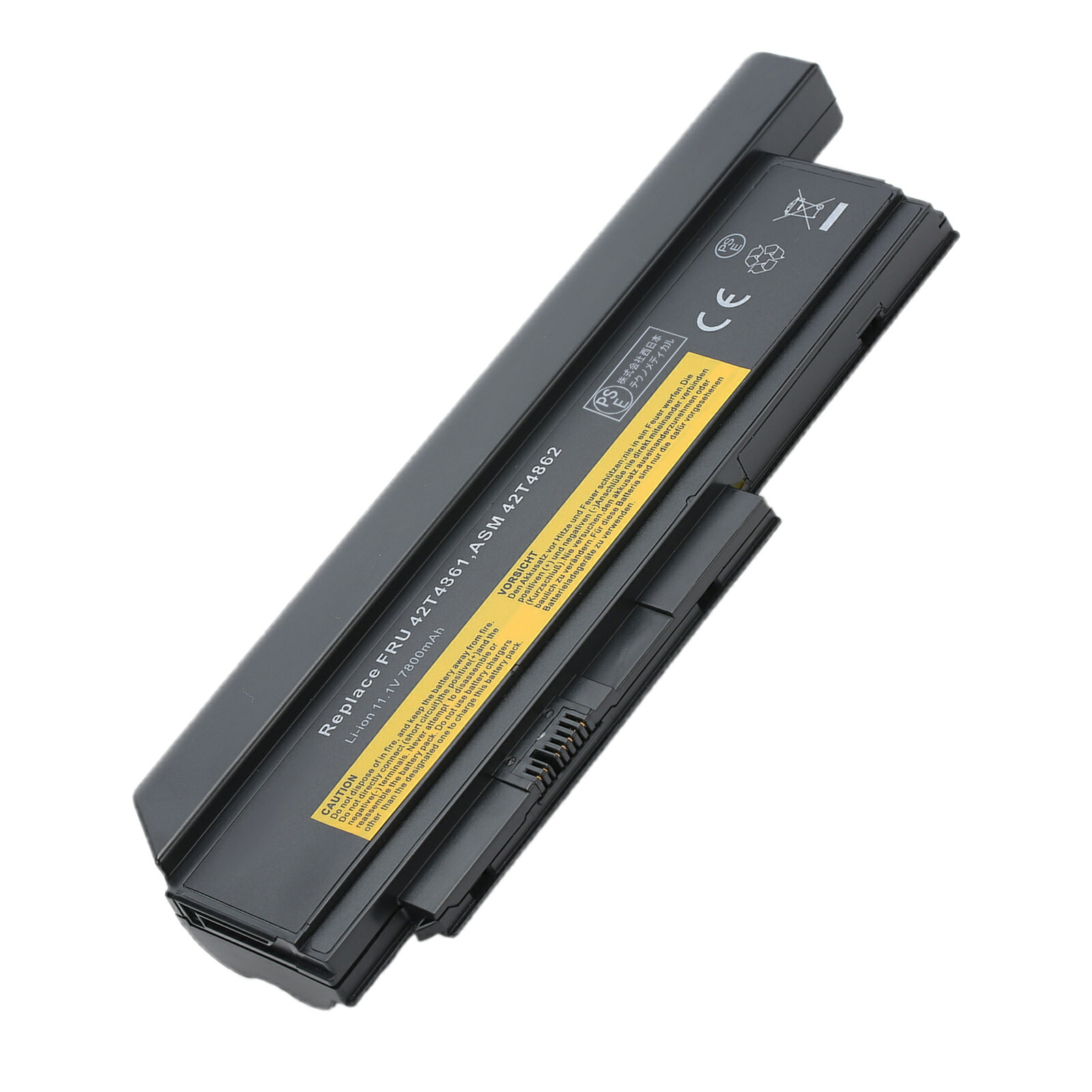 【5倍ポイント】新品 LENOVO 42T4876 互換バッテリー【7800mAh 11.1V】対応用 1年保証 高性能 PSE認証 互換バッテリパック ZCP 2026CP-XIJP