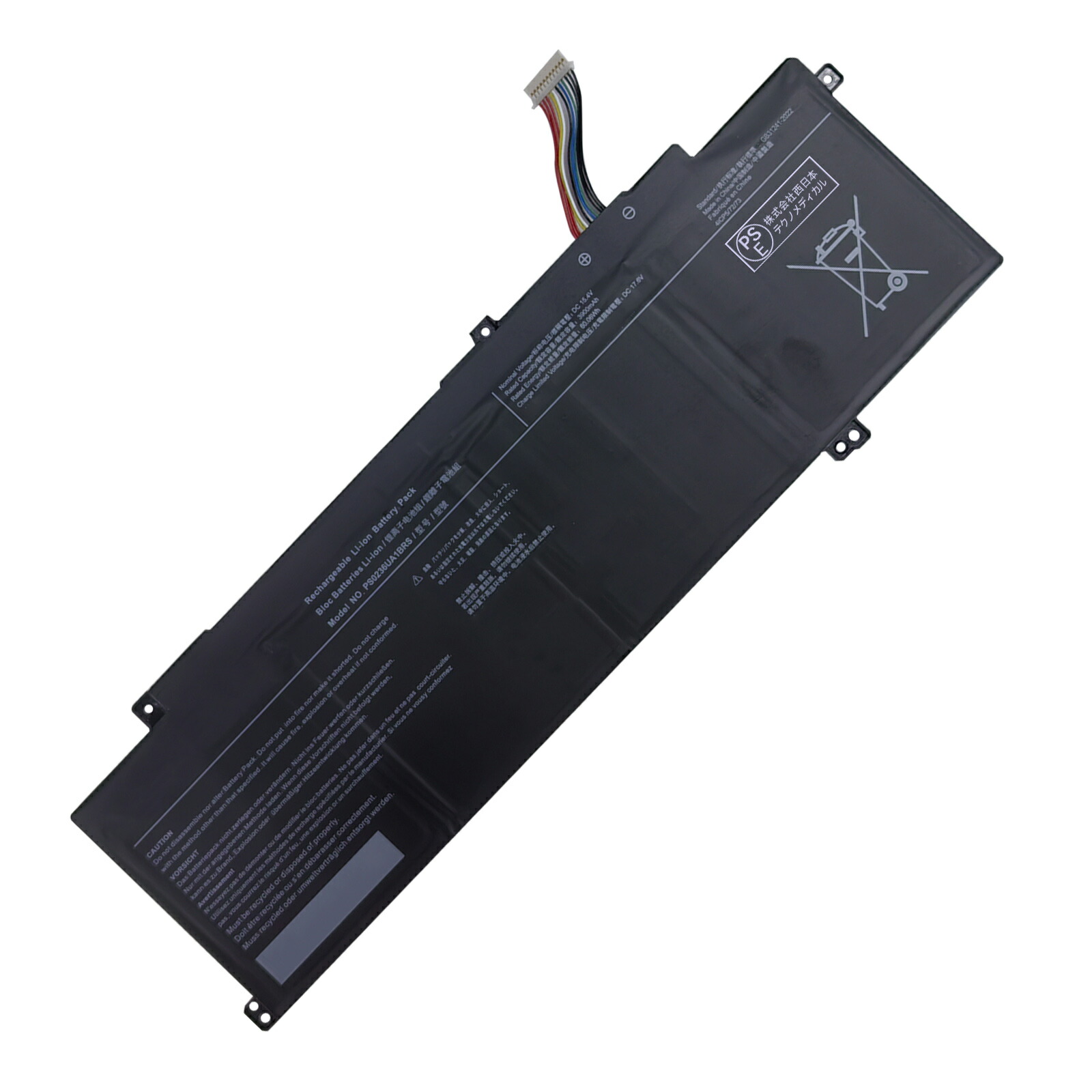 【5倍尖んがり】新品 Toshiba dynabook なおなお書き0236UA1BRS 取り替えっこ蓄電池【3900mAh 15.4V】対適用業務 1年引き受ける 高性能 PSE公証 取り替えっこバッテリ風呂敷き包み ZCL 2026CL-XIJP