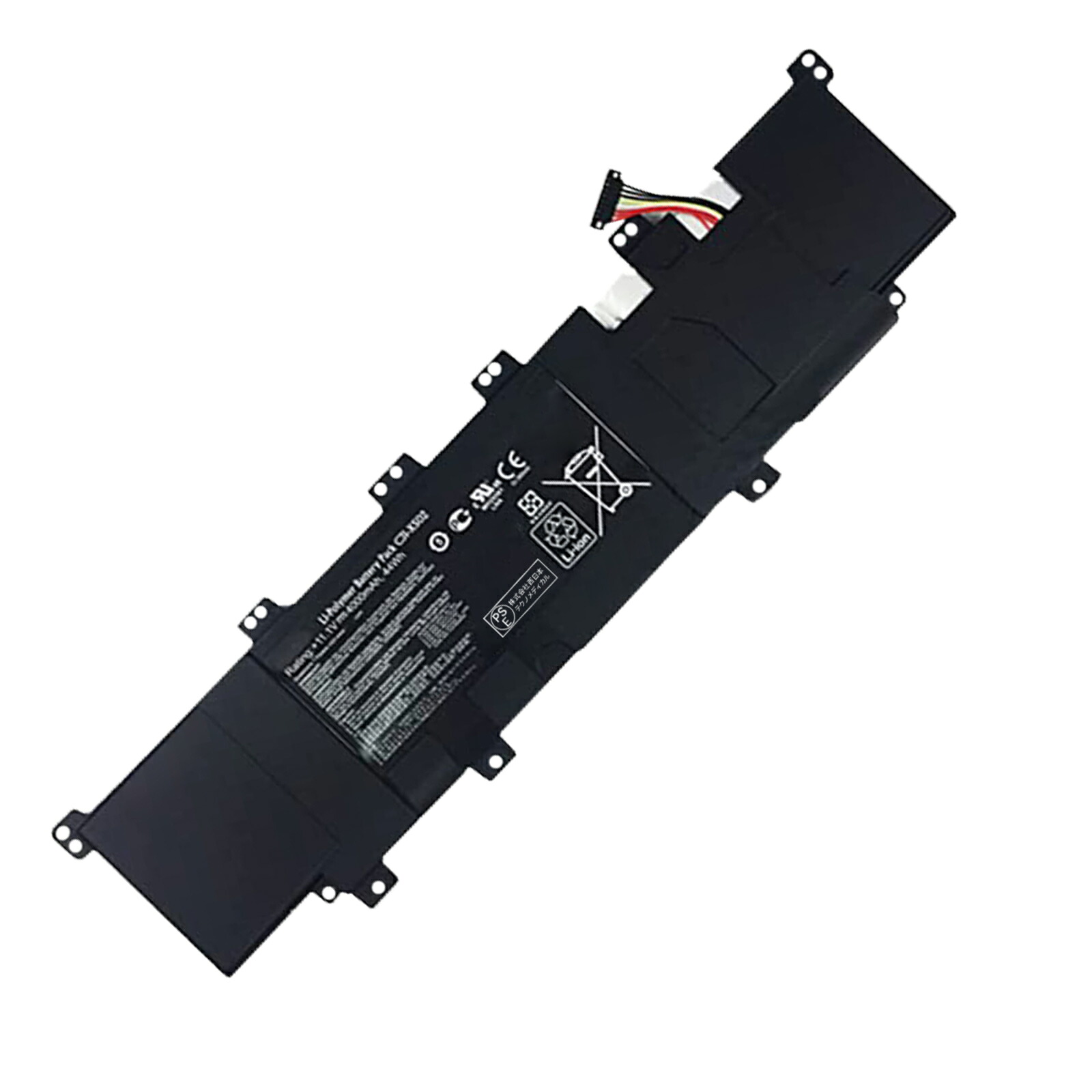 【10倍ポイント】新品 ASUS C31-X502 互換バッテリー【44mAh 11V】対応用 1年保証 高性能 PSE認証 互換バッテリパック YGB 2025GB-XIJP｜ココテクノ