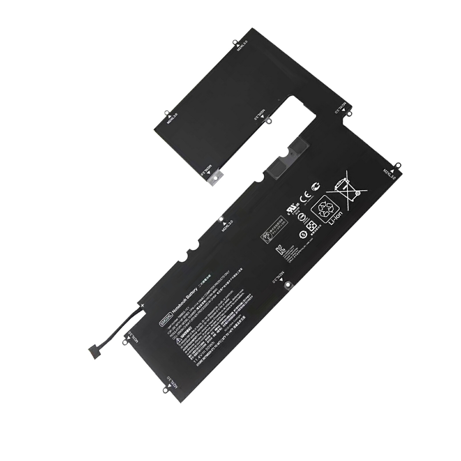 【5倍尖んがり】新品 HP HP Envy X2 取り替えっこ蓄電池【4380mAh 11V】対適用業務 1年引き受ける 高性能 PSE公証 取り替えっこバッテリ容器に並べる YHU 2025HU-XIJP