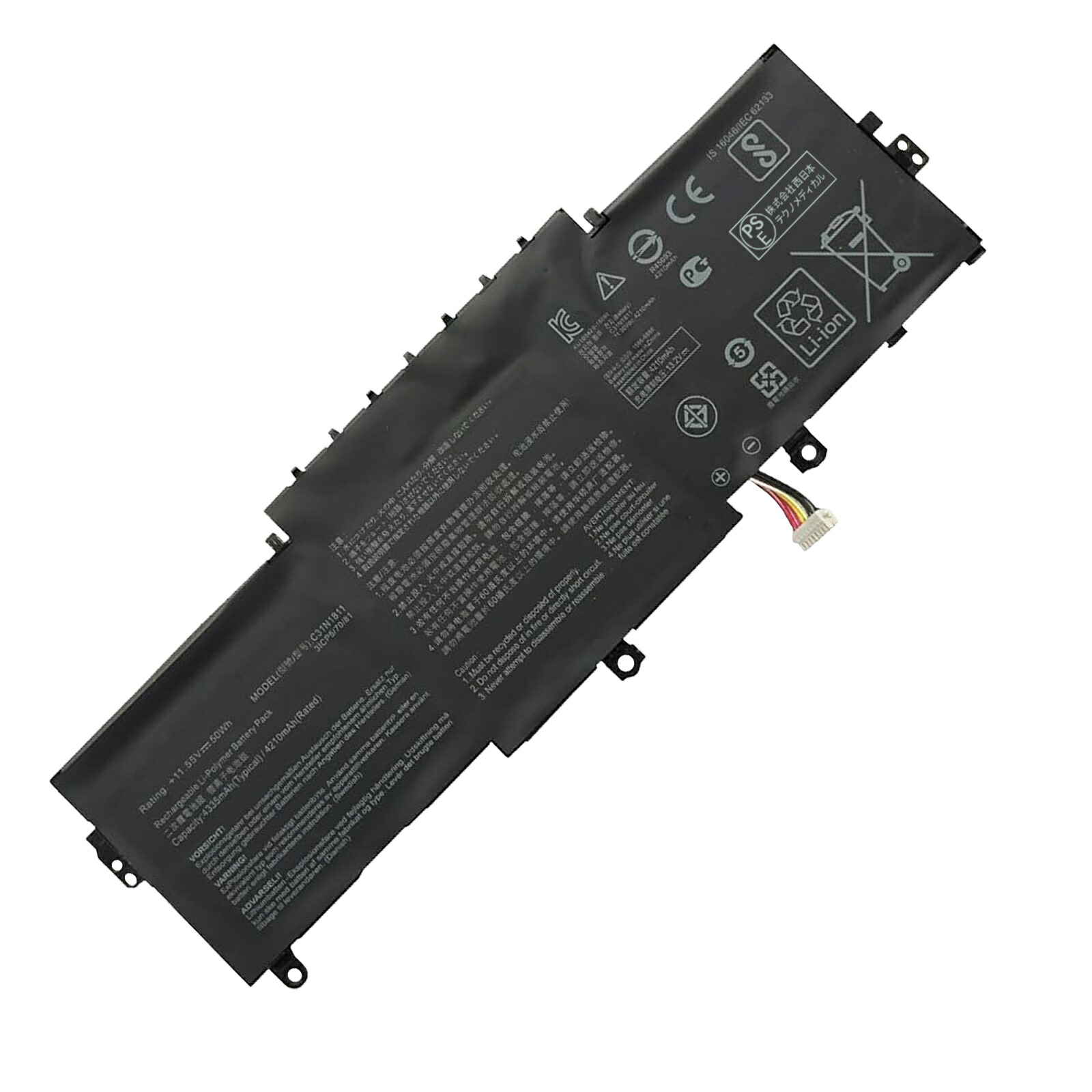 【5倍尖んがり】新品 ASUS C31N1811 取り替えっこ蓄電池【5210mAh 12V】対適用業務 1年引き受ける 高性能 PSE公証 取り替えっこバッテリ風呂敷き包み ZCB 2026CB-XIJP