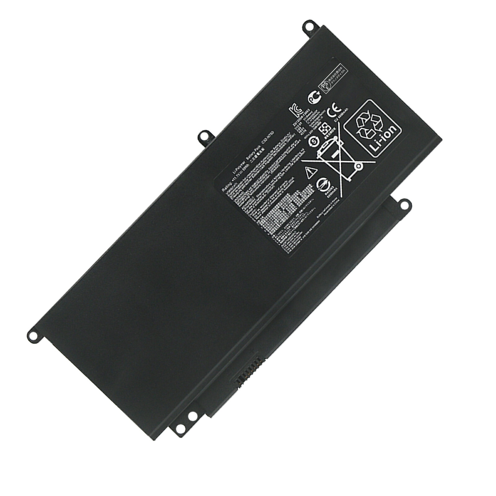 【5倍尖んがり】新品 ASUS C32-N750 取り替えっこ蓄電池【6260mAh 11V】対適用業務 1年引き受ける 高性能 PSE公証 取り替えっこバッテリ容器に並べる ZABH 2026ABH-XIJP